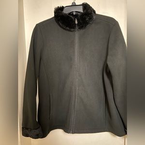 Fur Lined Fleece Zipup